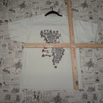 Small - Vintage Y2K Mi Patria es America activist 80s tshirt
