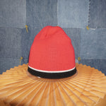 OSFA - Vintage / Y2K 00s skater style striped knitted beanie