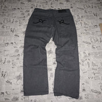 38 - Vintage Y2K ROCAWEAR JAY Z embroider hiphop 2000s pants