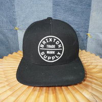 OSFA - Vintage Y2K brixton supply trade mark embroidered hat