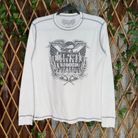 Vintage Y2K Hill city tipsy grunge Femme thermal LS t-shirt