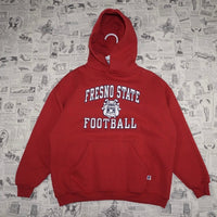 XL - Vintage Y2K Fresno State University russel 1990s hoodie