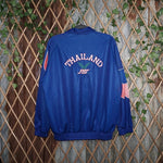 XL -Vintage Y2K Atlanta 1996 embroider Thailand track jacket