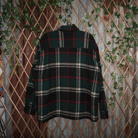 XL - Vintage Y2K woolrich plaid flannel usa made 90s jacket
