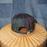 OSFA - Vintage ridomil embroider abstract cracked tiedye hat