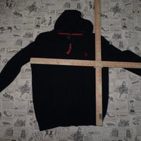 Small - Vintage Y2K U.s. polo assn. knit 2000s zip hoodie