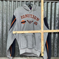Vintage y2k embroidered ignition hoodie sweatshirt