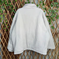 Vintage Y2K Oakland Raiders reversible zip up puffer jacket