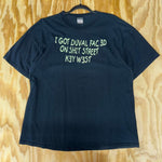 Vintage y2k " i got s**tfaced " duval street key west tshirt