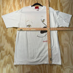 Vintage Y2K Coke Coca-Cola soda promo 1990s bear face tshirt