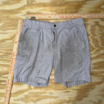 33 - Vintage y2k carhartt creme workwear carpenter cargo shorts