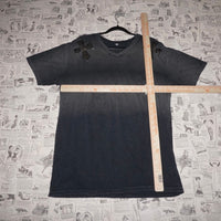 XXL - Vintage Y2K DOCTRINE grunge 2000s cross v neck t-shirt