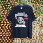 Vintage Y2K Oakland Raiders Bay 2000s NFL football t-shirt