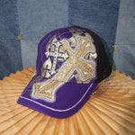 OSFA - Vintage / Y2K KB ethos plaid grunge cross 2000s hat