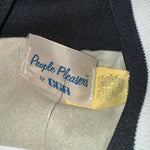 Vintage nbc 1980's embroidered satin bomber jacket