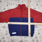 Medium - Vintage Y2K Nike zip up puffer 1990s quilted jacket