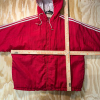 Vintage Y2K Adidas 1990s 3 stripe essential puffer jacket