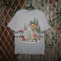 Large - Vintage Y2K The Grinch 00s cartoon dr seuss t-shirt