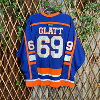 Vintage Y2K Doug Glatt Halifax Highlanders 00s Hockey Jersey