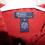 6 - Vintage Y2K Polo ralph lauren red knit 2000s sweater