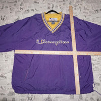 XXL - Vintage Y2K champion embroider pullover windbreaker