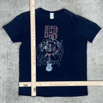 Vintage 2000s black death band t-shirt
