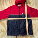 Vintage Y2K Tommy Hilfiger athletics 2000s patch windbreaker