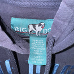 Vintage Y2K big dog embroidered jumbo hit 1990s heavy hoodie