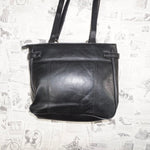 OSFA - black essential pocket cargo style shoulder bag purse