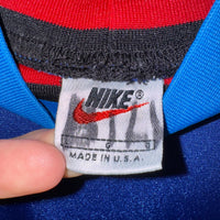 Vintage Y2K Nike embroidered logo 1990s LS warm up jersey