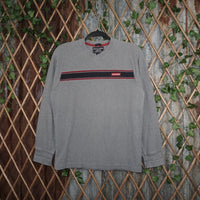 Medium - Vintage Y2K Abercrombie and Fitch stripe LS t-shirt