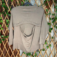 Vintage y2k juicy couture lightweight distressed fem sweater