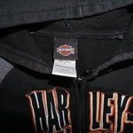 6 - Vintage Y2K Harley Davidson embroider 2000s biker hoodie