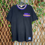 Vintage Y2K nutmeg NBA 1990s embroidered LA lakers t-shirt