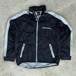 Vintage nike y2k tech utility black jacket