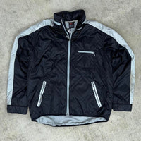 Vintage nike y2k tech utility black jacket