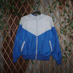 Large -Vintage Y2K Nike zip up lightweight 1980s windbreaker