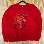 Vintage 1990s squirrel cute grandma crewneck sweatshirt
