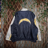 XXL -Vintage Y2K reversible San Diego Chargers puffer jacket
