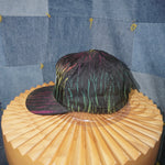 OSFA - Vintage ridomil embroider abstract cracked tiedye hat