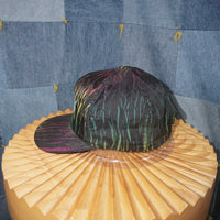 OSFA - Vintage ridomil embroider abstract cracked tiedye hat