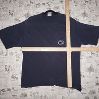 Large-Vintage Y2K Penn State University embroider 90s tshirt