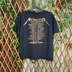 Vintage Y2K metallica death magnet skull 2000s tour t-shirt