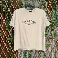 Vintage Y2K BUM equipment collegiate embroider 1990s t-shirt