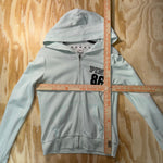 Vintage Y2K pink women/femme Victoria’s Secret zip up hoodie