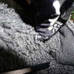 L- Vintage / Y2K 2000’s Sherpa lined y2k embroidered  jacket