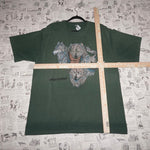 XL - Vintage Y2K Arizona wolf native nature fade 90s t-shirt
