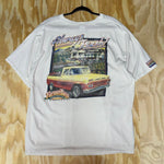 Vintage y2k farmer boys hamburger joint 2000s t-shirt