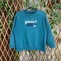 Vintage Y2K guess? embroider 1990s paint splatter sweatshirt