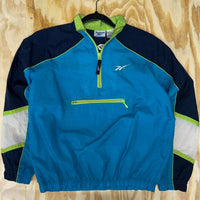 Vintage y2k reebok essential windbreaker jacket